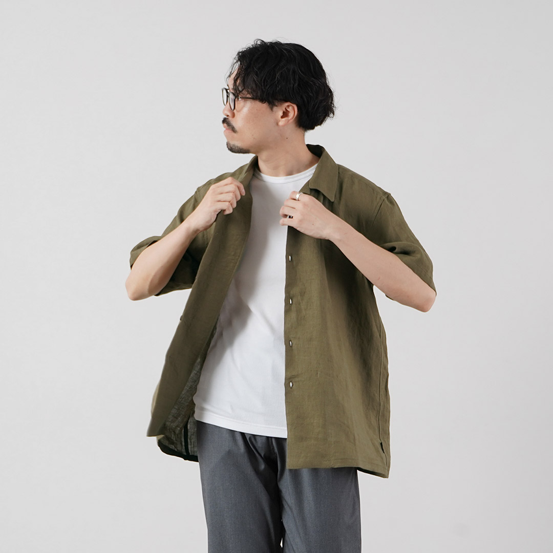 GOHEMP（ゴーヘンプ） オープンマインド シャツ ヘンプブロード 麻 / メンズ | GOHEMP | 16