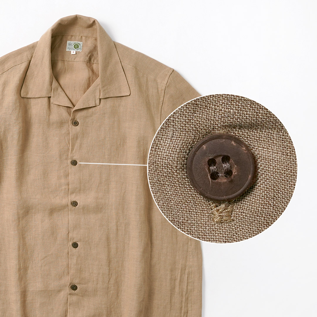 GOHEMP（ゴーヘンプ） オープンマインド シャツ ヘンプブロード 麻 / メンズ | GOHEMP | 12