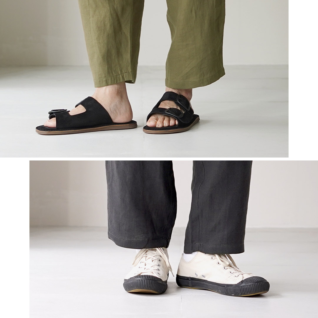 GOHEMP（ゴーヘンプ） グリーンヒル パンツ ヘンプブロード / メンズ テーパード ウエストゴム 七分丈 クロップド 麻 | GOHEMP | 12