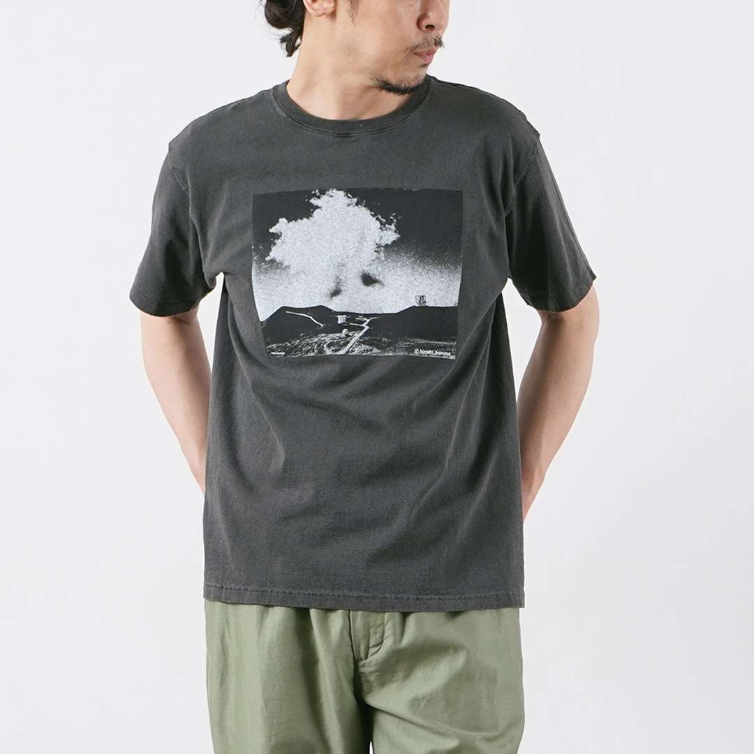 GOOD ON（グッドオン） マウナケア エンジェル Tシャツ 日本製 / メンズ 半袖 プリント ピグメントダイ | GOOD ON | 03