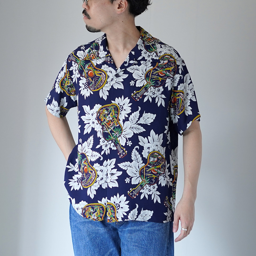 SUN SURF（サンサーフ） ウクレレメロディー アロハシャツ 日本製 / 半袖 メンズ | SUN SURF | 02