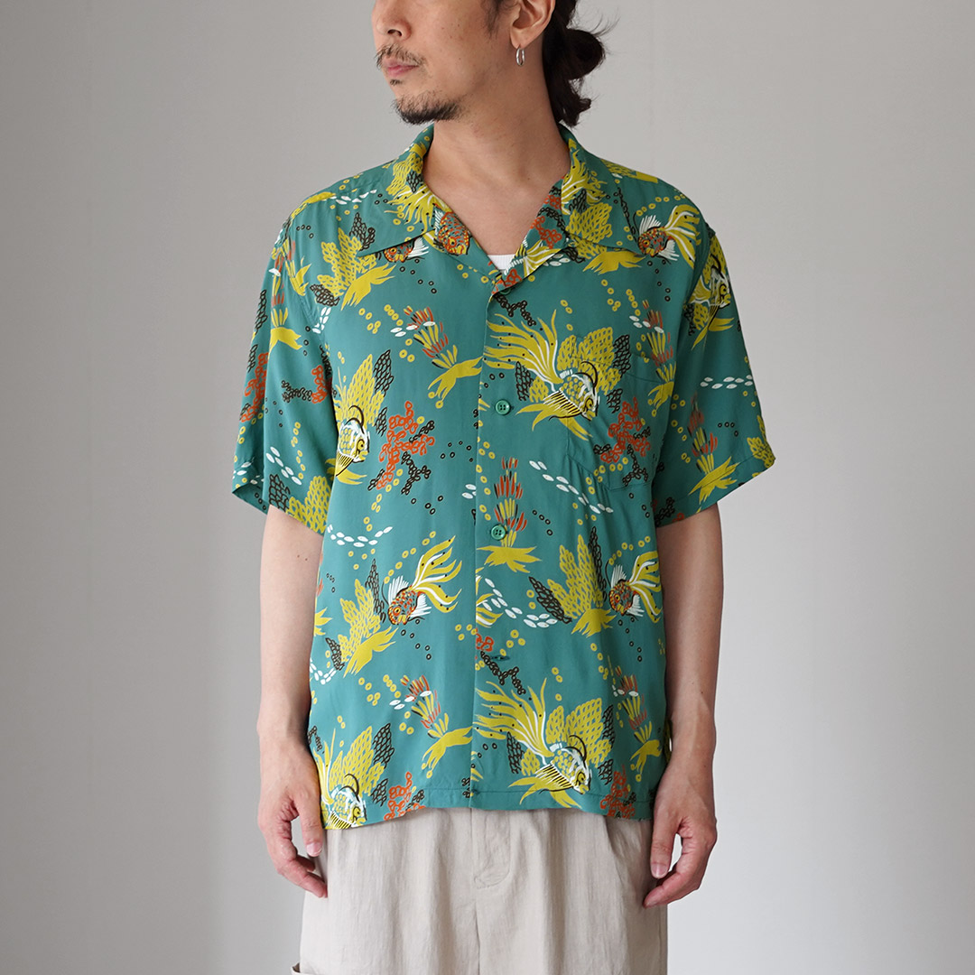 SUN SURF（サンサーフ） トロピカルフィッシュ アロハシャツ 日本製 / 半袖 メンズ | SUN SURF | 01