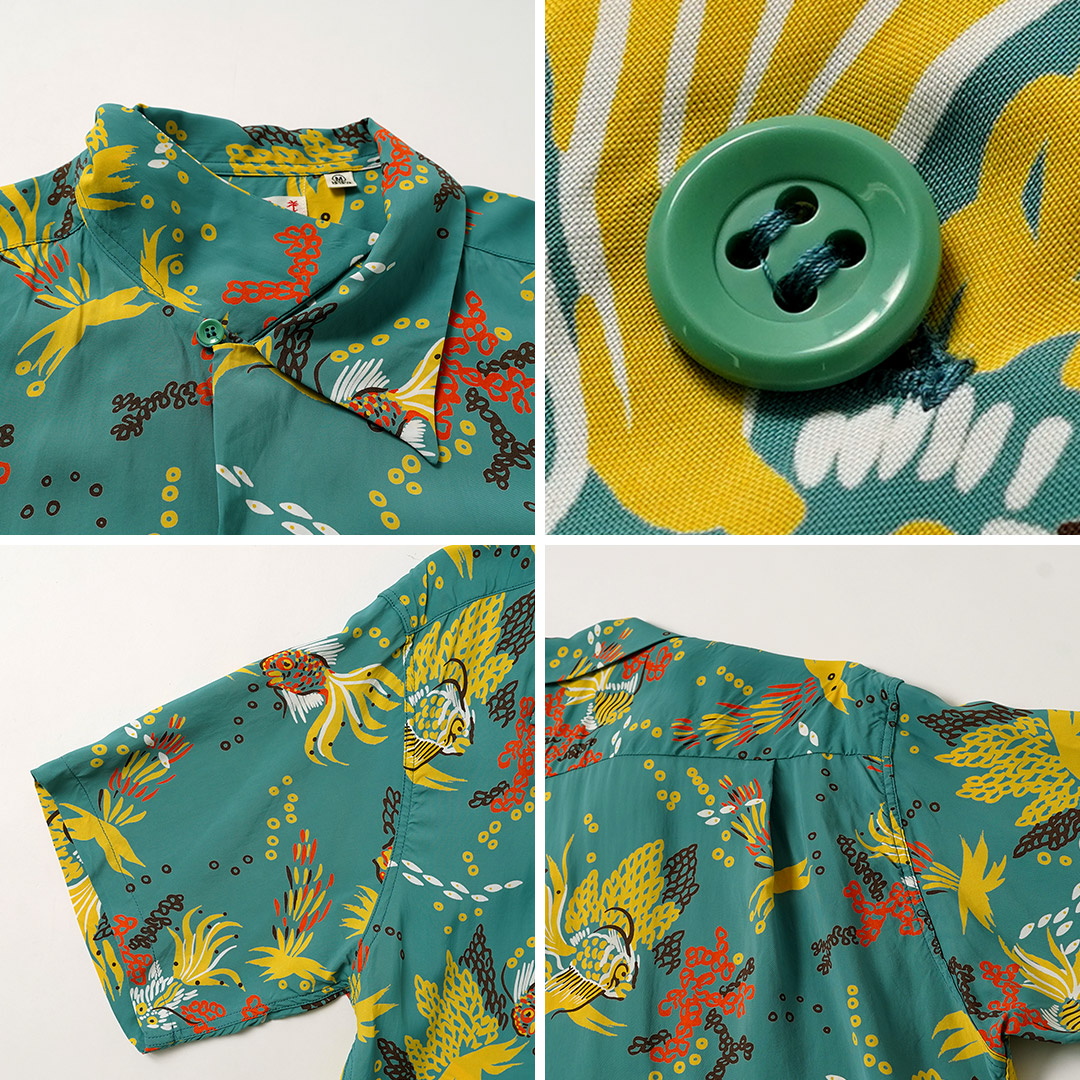 SUN SURF（サンサーフ） トロピカルフィッシュ アロハシャツ 日本製 / 半袖 メンズ | SUN SURF | 16