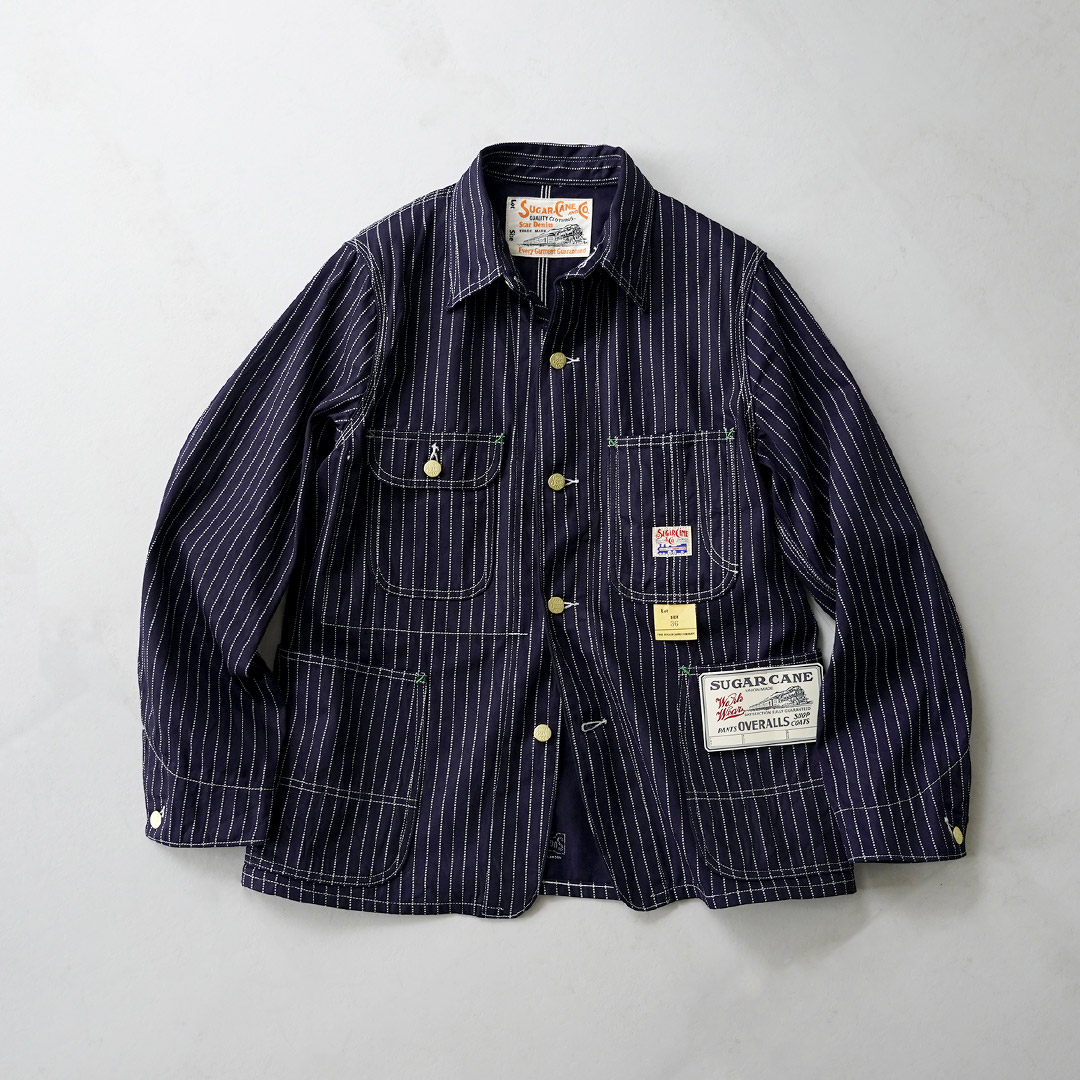 SUGAR CANE CANE（シュガーケーン） 9oz ウォバッシュ ストライプ