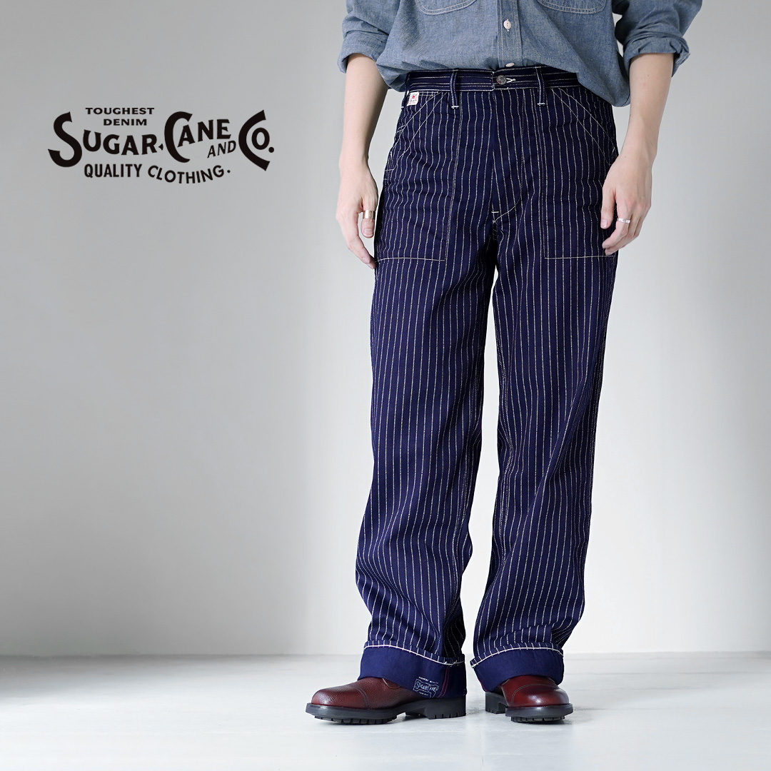 SUGAR CANE CANE（シュガーケーン） 9oz ウォバッシュ ストライプ