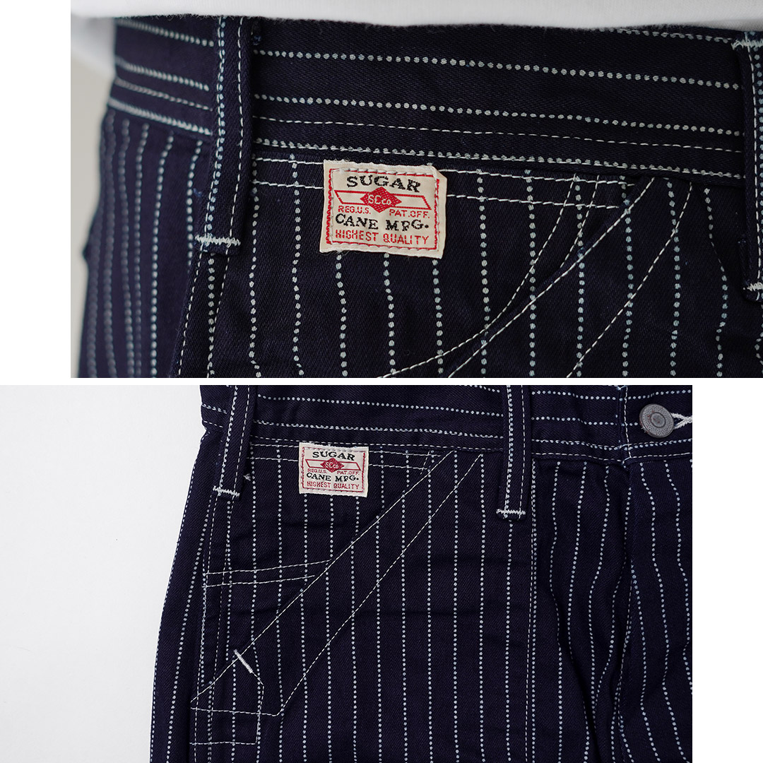 SUGAR CANE CANE（シュガーケーン） 9oz ウォバッシュ ストライプ
