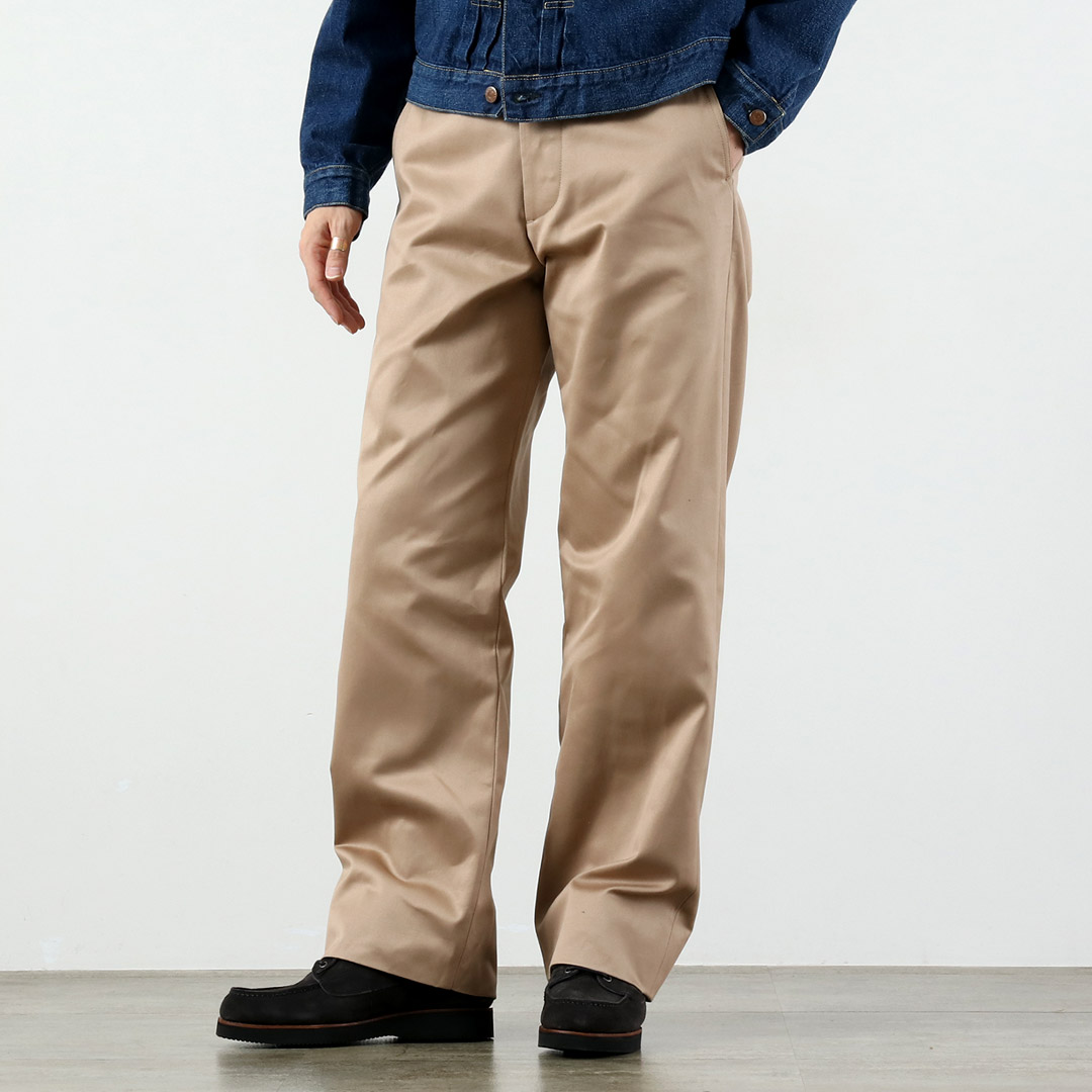 BUZZ RICKSONS（バズリクソンズ） ミリタリーチノ 1945モデル　ノンウォッシュ / パンツ メンズ 日本製 | BUZZ RICKSON'S | 01