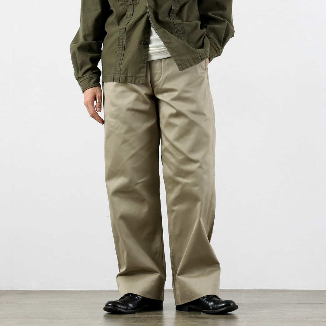 BUZZ RICKSONS（バズリクソンズ） ミリタリーチノ 1942モデル　ノンウォッシュ / パンツ メンズ 日本製 | BUZZ RICKSON'S | 01