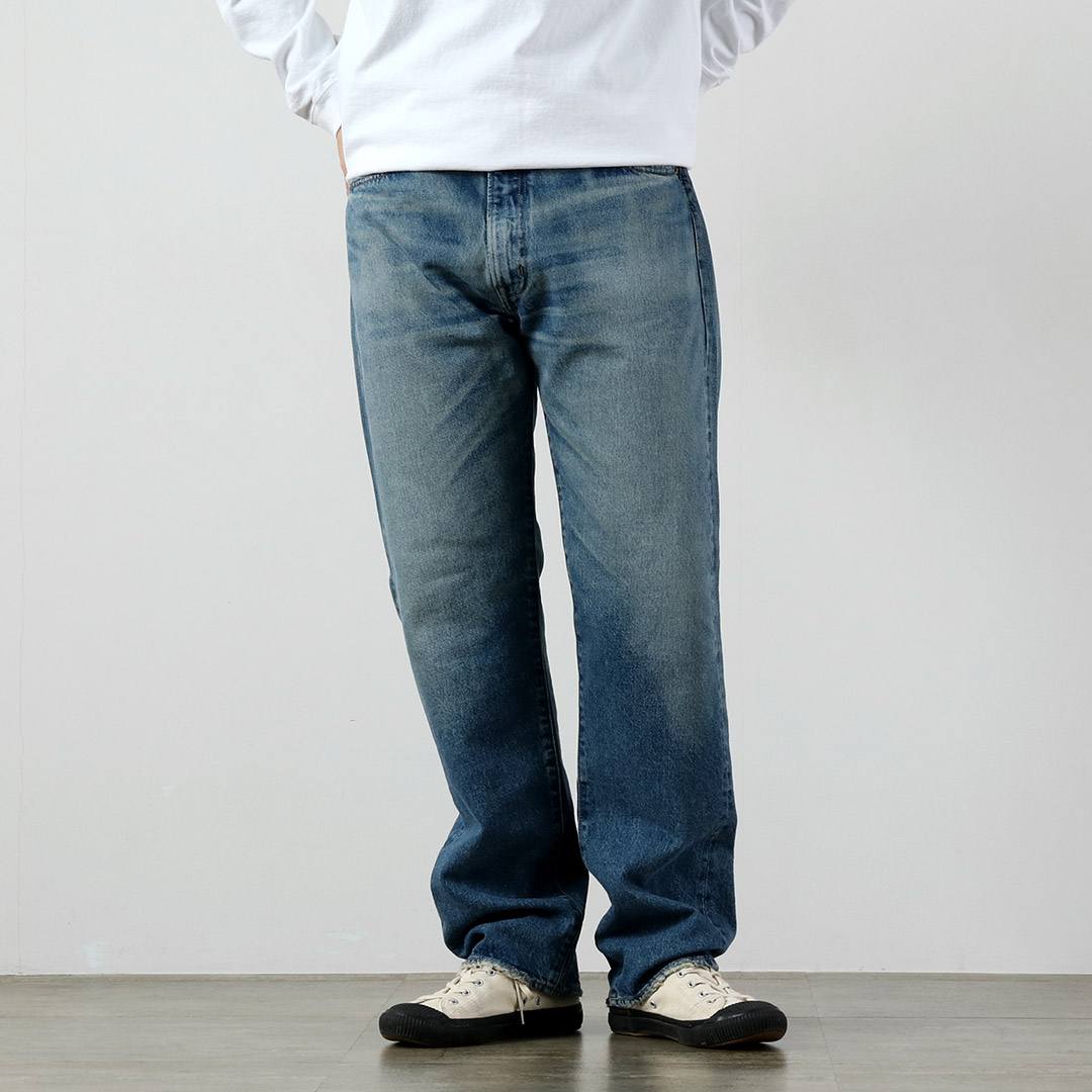 COTTON RESEARCH CLUB（コットン リサーチ クラブ） 別注 14.75oz セルビッジデニム ジーンズ ユーズド加工 日本製 パンツ / メンズ |  | 01