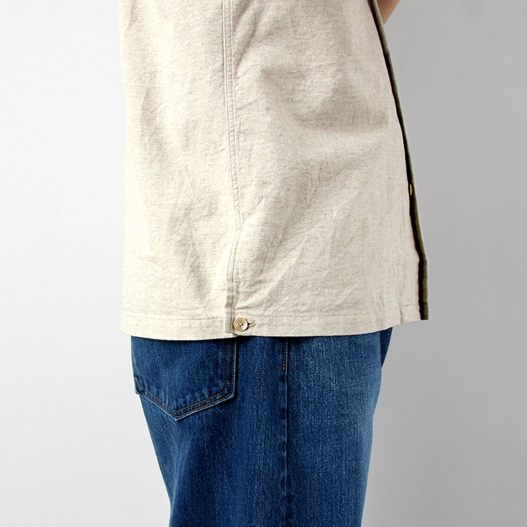 SEUVAS（ソウバス）アムンゼン ホリデーシャツ 日本製 / メンズ シャツ 半袖 オープンカラー 開襟 |  | 12