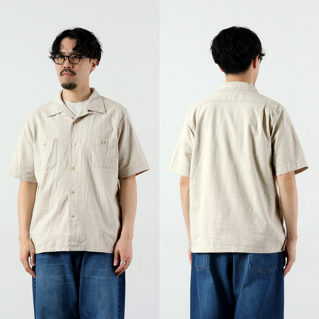 SEUVAS（ソウバス）アムンゼン ホリデーシャツ 日本製 / メンズ シャツ 半袖 オープンカラー 開襟 |  | 13