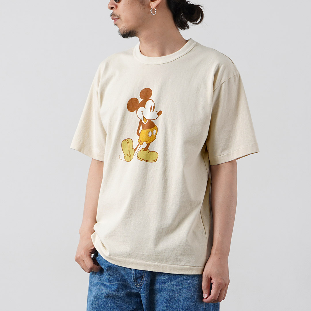 UNDYED（アンダイド） ジャクソンマティス コラボ ミッキーTシャツ 日本製 / メンズ 半袖 | UNDYED | 02