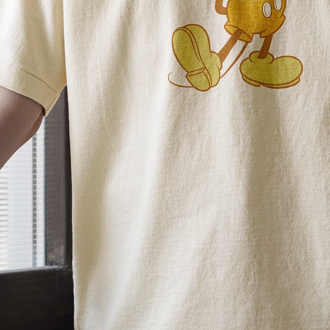 UNDYED（アンダイド） ジャクソンマティス コラボ ミッキーTシャツ 日本製 / メンズ 半袖 | UNDYED | 07