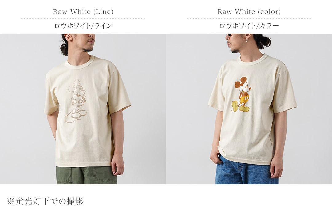 UNDYED（アンダイド） ジャクソンマティス コラボ ミッキーTシャツ 日本製 / メンズ 半袖 | UNDYED | 03