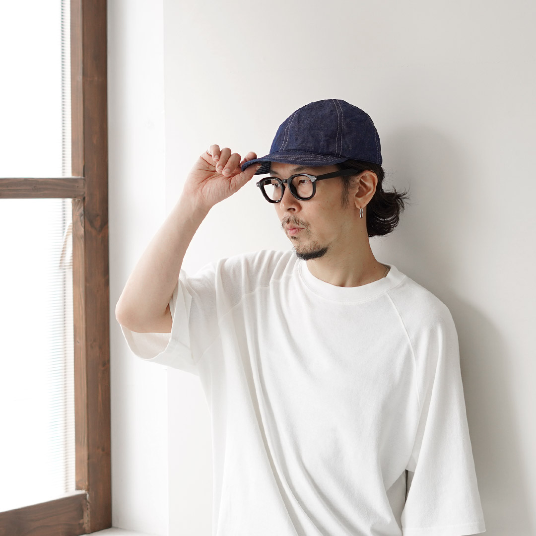 HIGHER（ハイアー） 別注 コットンリネン シャンブレー キャップ 日本製 / メンズ 帽子 |  | 06