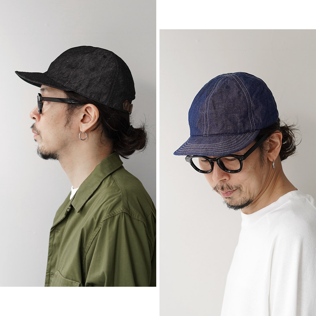 HIGHER（ハイアー） 別注 コットンリネン シャンブレー キャップ 日本製 / メンズ 帽子 |  | 12