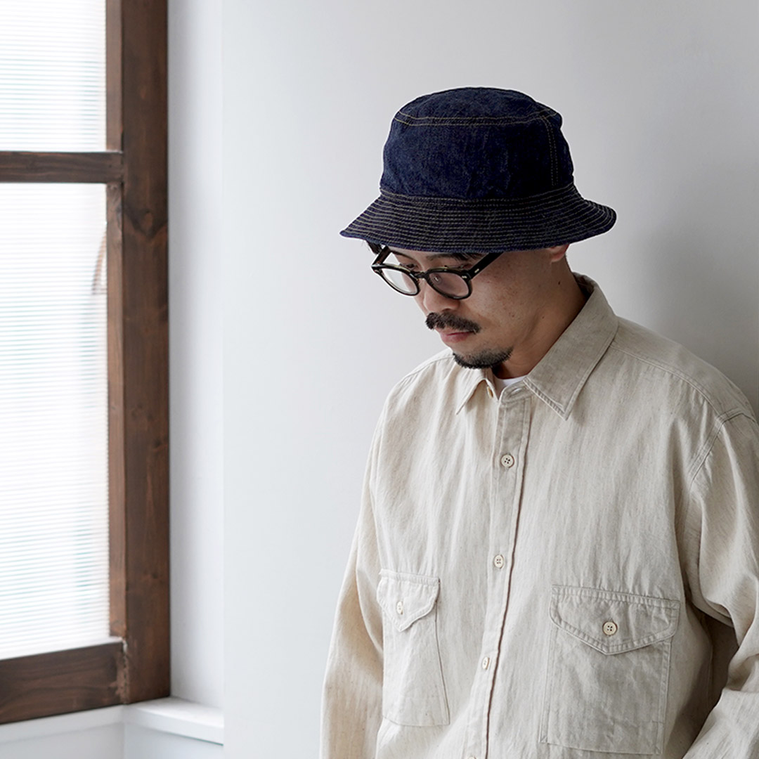 HIGHER（ハイアー） 10oz セルヴィッジデニム バケットハット 日本製 / メンズ 帽子 | HIGHER（ファッション） | 03