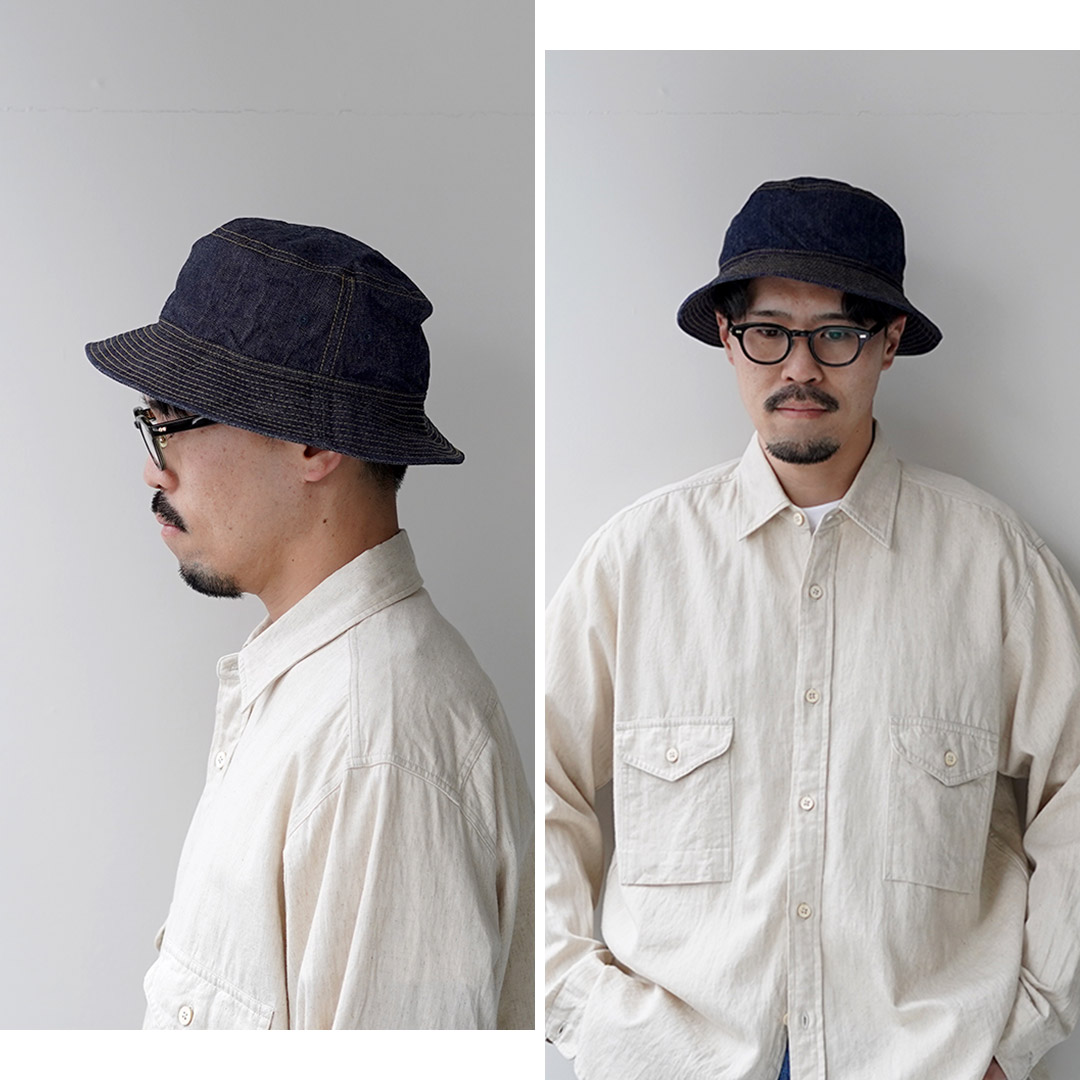 HIGHER（ハイアー） 10oz セルヴィッジデニム バケットハット 日本製 / メンズ 帽子 | HIGHER（ファッション） | 07
