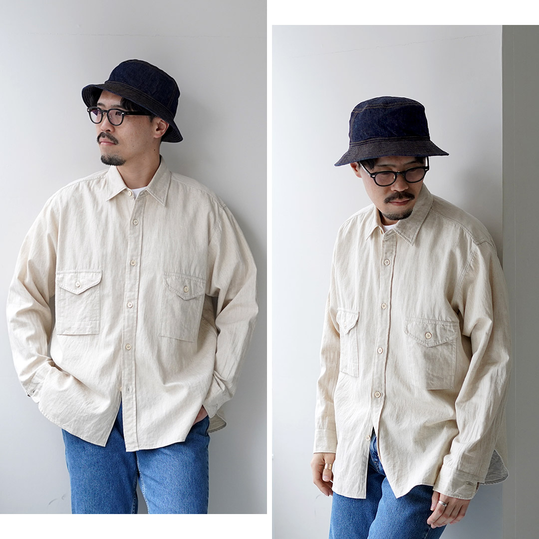 HIGHER（ハイアー） 10oz セルヴィッジデニム バケットハット 日本製 / メンズ 帽子 | HIGHER（ファッション） | 10