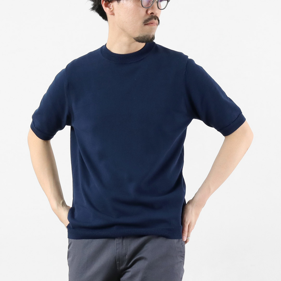 HARROWE HARROWE（ハロウハロウ） 14G アイスコットン スライトリー モックネックTシャツ / 接触冷感 半袖 メンズ | ROCOCO | 03
