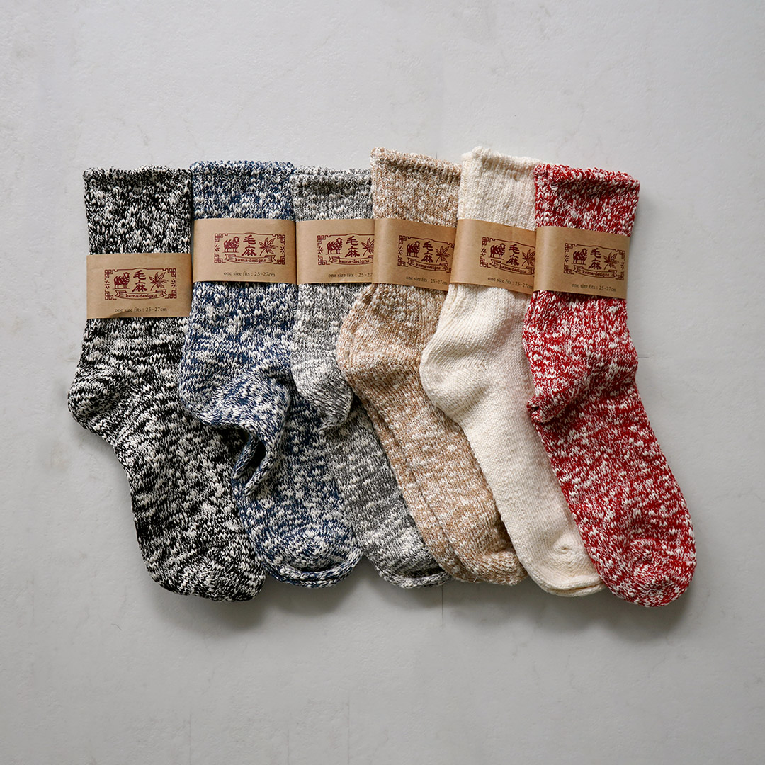 KEMA DESIGNS（ケマデザインズ） ヘンプ ソックス 日本製 / メンズ 靴下 |  | 15