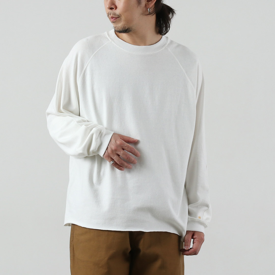 GOHEMP（ゴーヘンプ） 別注 10oz ヘンプコットン 長袖 ラウンドヘム Tee GOHEMP×KEMA DESIGNS Tシャツ / メンズ ロンT | GOHEMP | 01