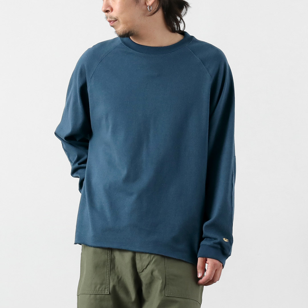 GOHEMP（ゴーヘンプ） 別注 10oz ヘンプコットン 長袖 ラウンドヘム Tee GOHEMP×KEMA DESIGNS Tシャツ / メンズ ロンT | GOHEMP | 03