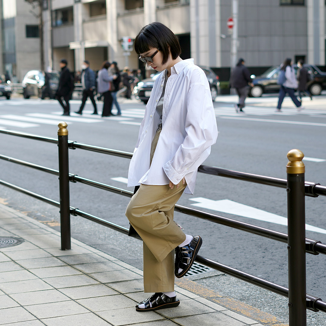 HEP（ヘップ） 別注 エナメル DRV ドライビング サンダル 日本製 / グルカサンダル メンズ レディース  ストラップ | HEP | 15