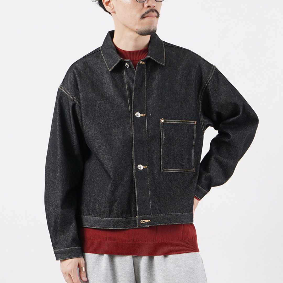 TRADITIONAL WEATHERWEAR（トラディショナル ウェザーウェア） 12.5oz デニム ワークジャケット 001D / メンズ Gジャン | Traditional Weatherwear | 02