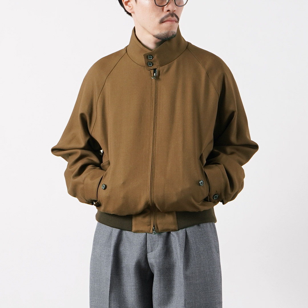 TRADITIONAL WEATHERWEAR（トラディショナル ウェザーウェア） デンビー スイングトップブルゾン ウールギャバ / メンズ | Traditional Weatherwear | 01