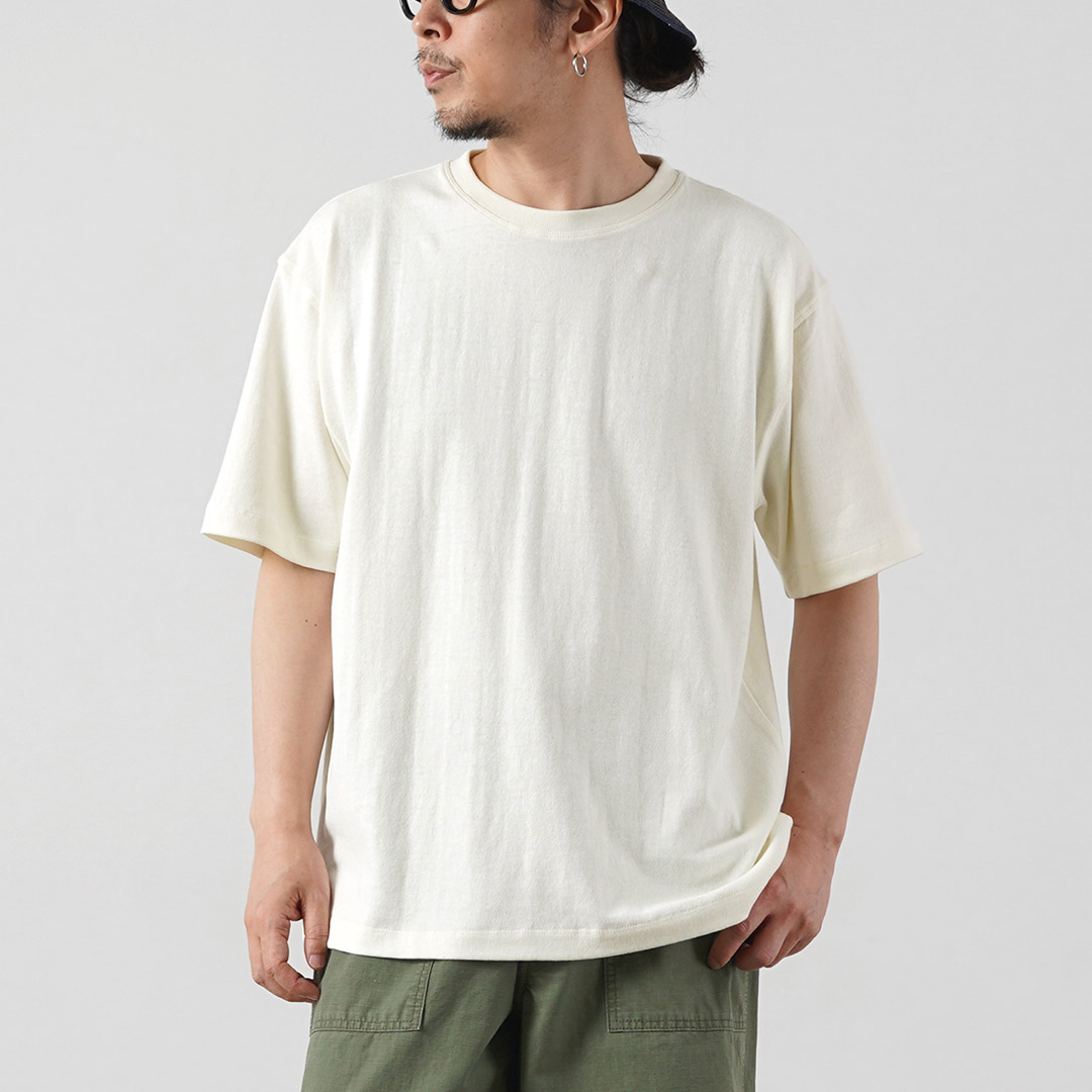 KEMA DESIGNS（ケマデザインズ） ヘンプ/オーガニックコットン リラックスTee Tシャツ 綿麻 / メンズ | kema designs | 01