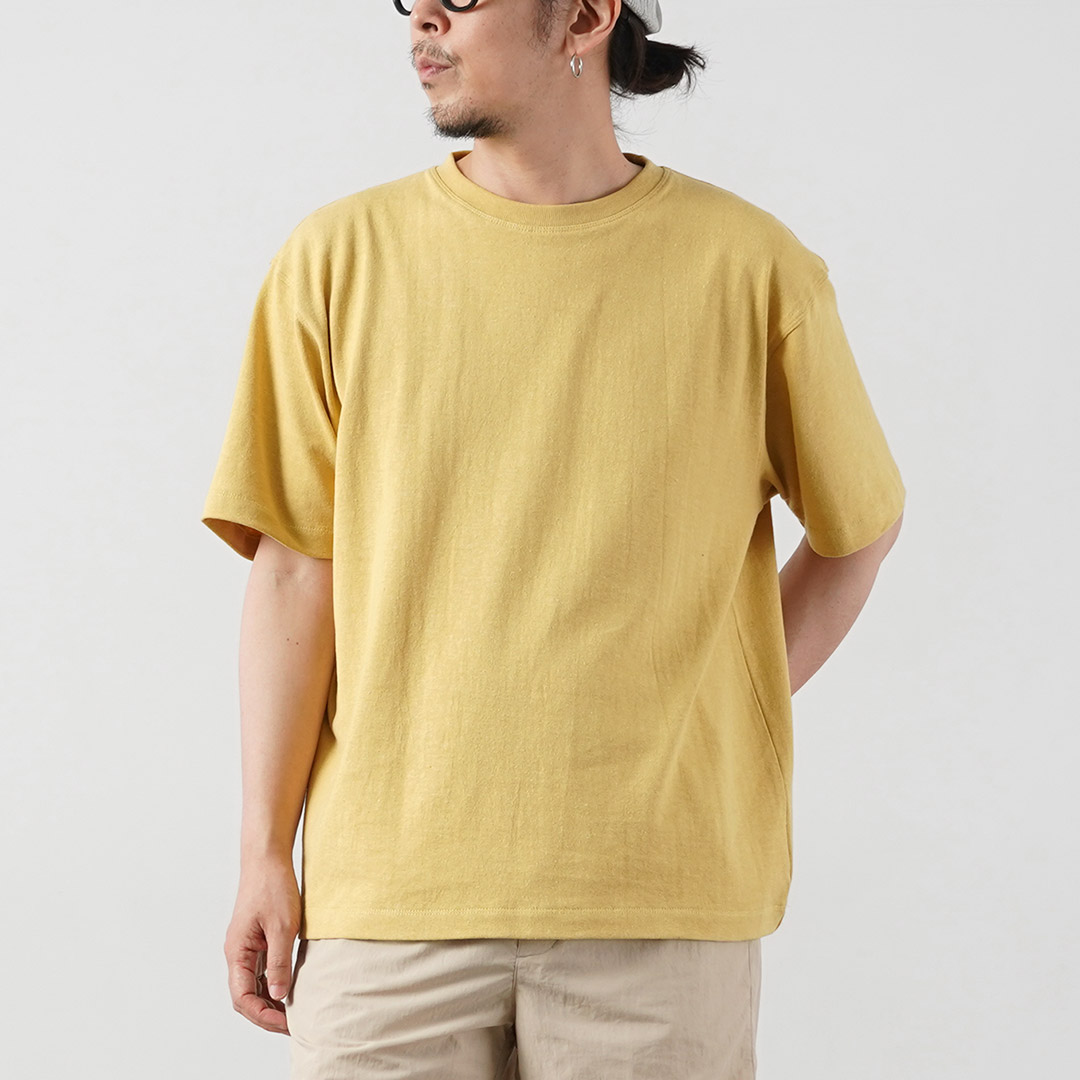 KEMA DESIGNS（ケマデザインズ） ヘンプ/オーガニックコットン リラックスTee Tシャツ 綿麻 / メンズ | kema designs | 04