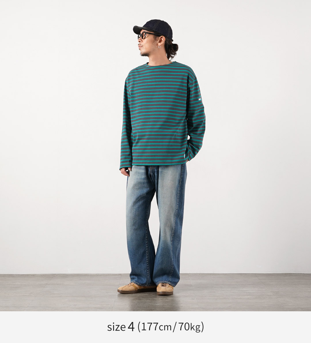 ORCIVAL（オーシバル） クルーネック ロングスリーブ プルオーバー カットソー フレンチバスクシャツ フランス製 / メンズ 長袖 | ORCIVAL | 11