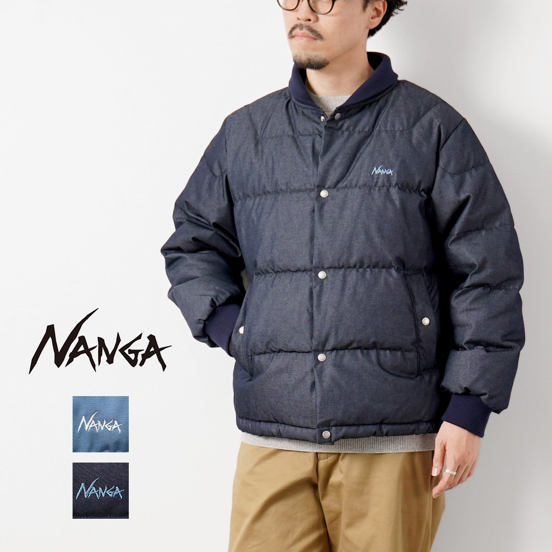 NANGA（ナンガ） デニム ダウンジャケット / メンズ アウター 短丈 ショート | NANGA