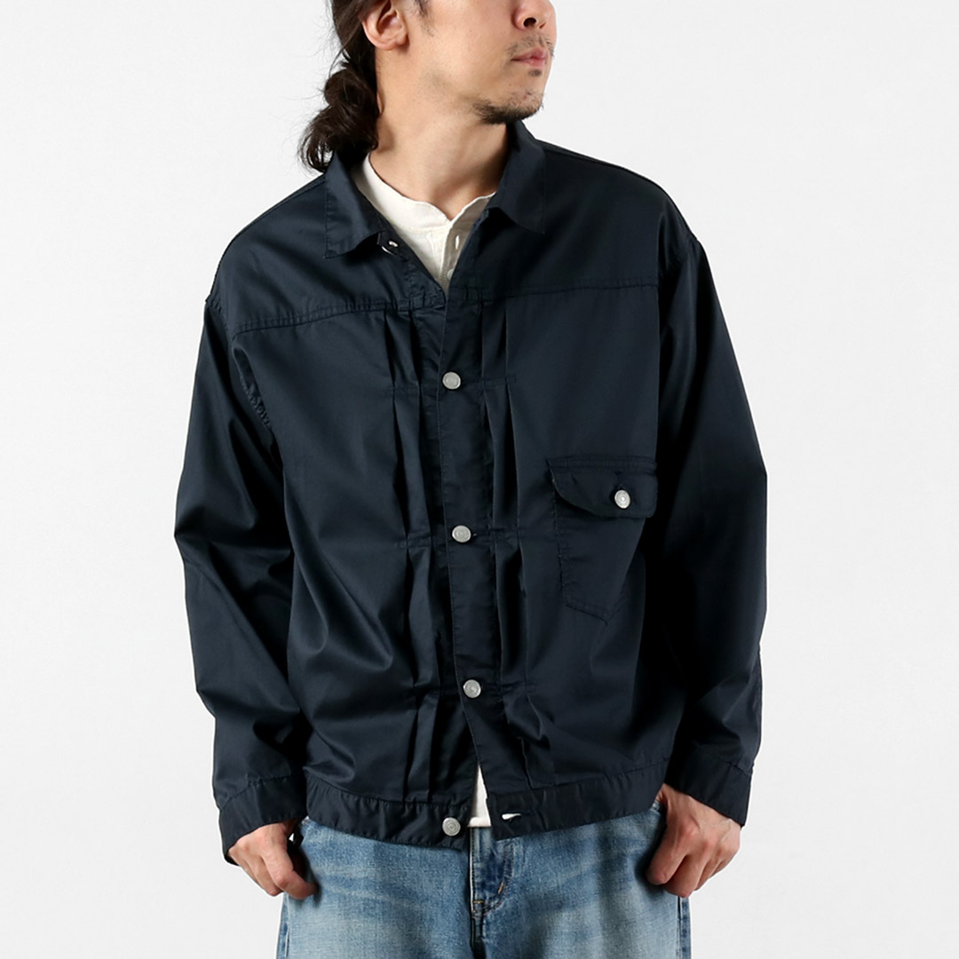 Blue refabric（ブルーリファブリック） 40sダンプ リビルド 1stタイプ トラッカージャケット 日本製 / ライトジャケット メンズ |  | 04