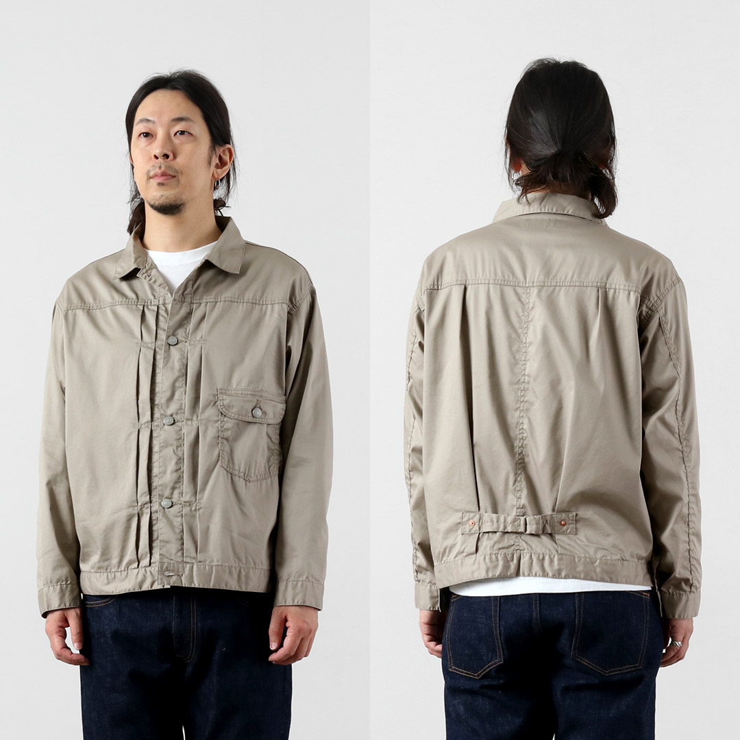 Blue refabric（ブルーリファブリック） 40sダンプ リビルド 1stタイプ トラッカージャケット 日本製 / ライトジャケット メンズ |  | 18