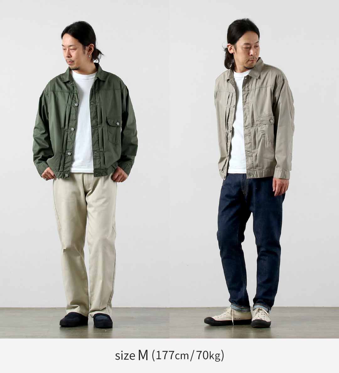 Blue refabric（ブルーリファブリック） 40sダンプ リビルド 1stタイプ トラッカージャケット 日本製 / ライトジャケット メンズ |  | 07