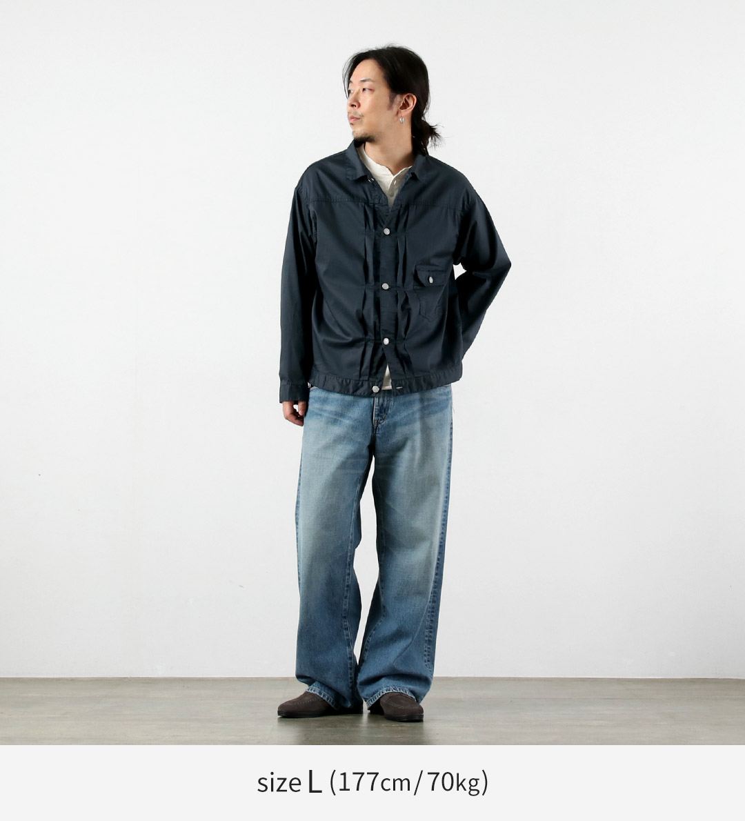 Blue refabric（ブルーリファブリック） 40sダンプ リビルド 1stタイプ トラッカージャケット 日本製 / ライトジャケット メンズ |  | 08