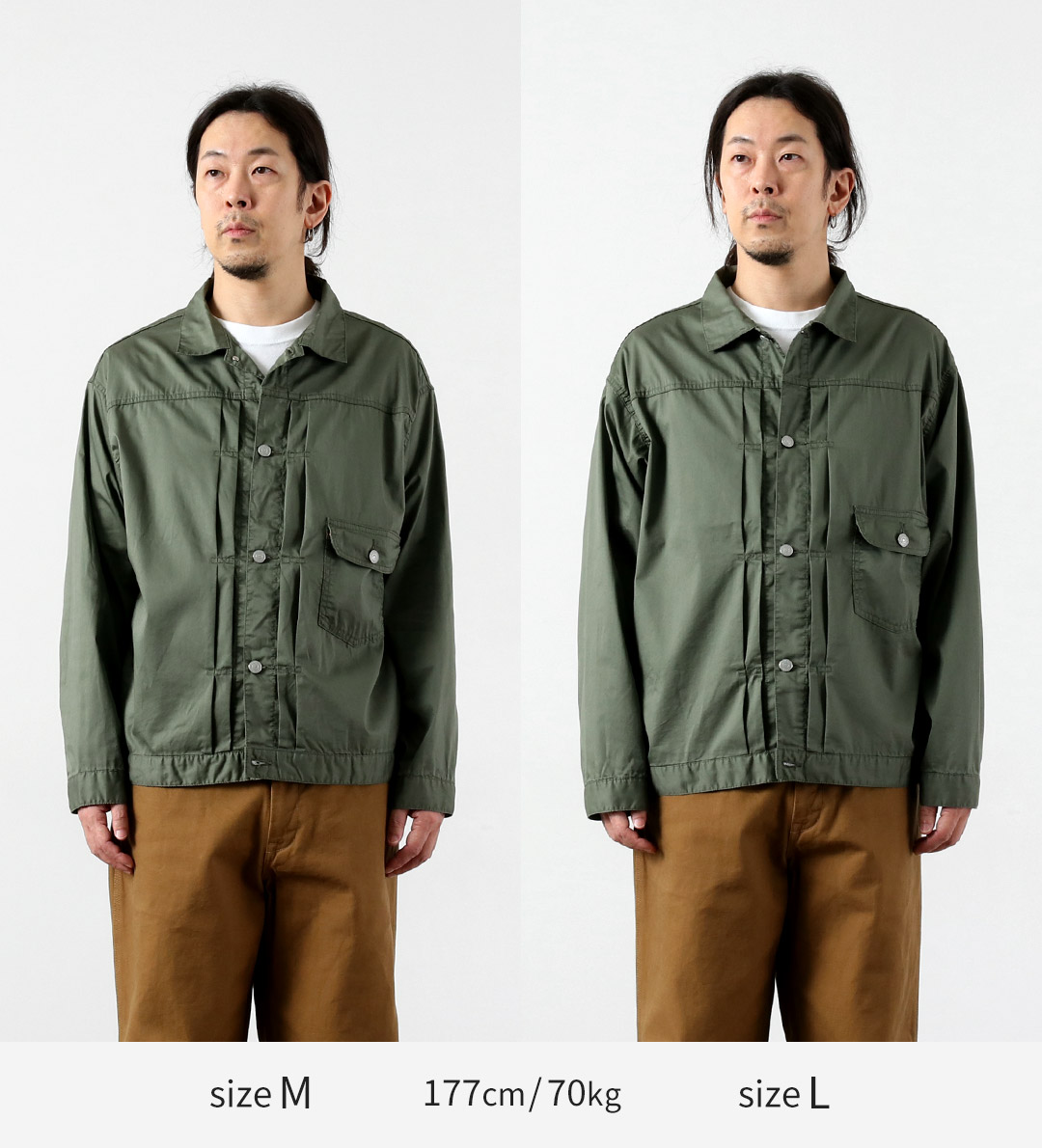 Blue refabric（ブルーリファブリック） 40sダンプ リビルド 1stタイプ トラッカージャケット 日本製 / ライトジャケット メンズ |  | 09