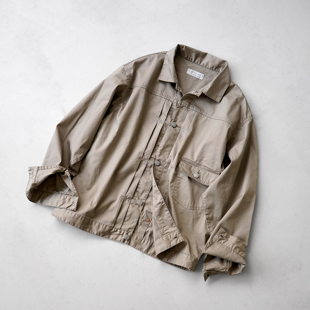 Blue refabric（ブルーリファブリック） 40sダンプ リビルド 1stタイプ トラッカージャケット 日本製 / ライトジャケット メンズ |  | 11