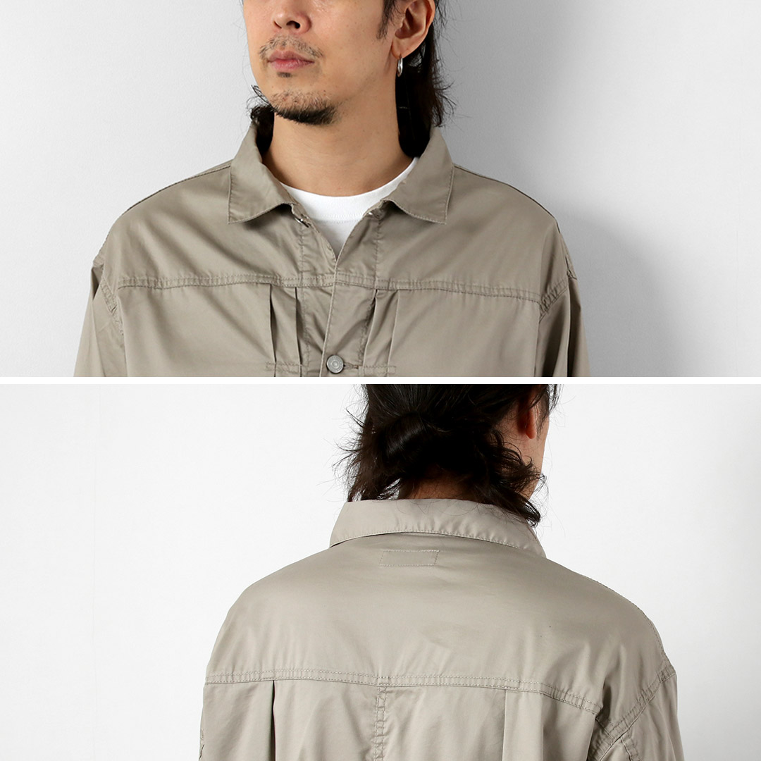 Blue refabric（ブルーリファブリック） 40sダンプ リビルド 1stタイプ トラッカージャケット 日本製 / ライトジャケット メンズ |  | 12