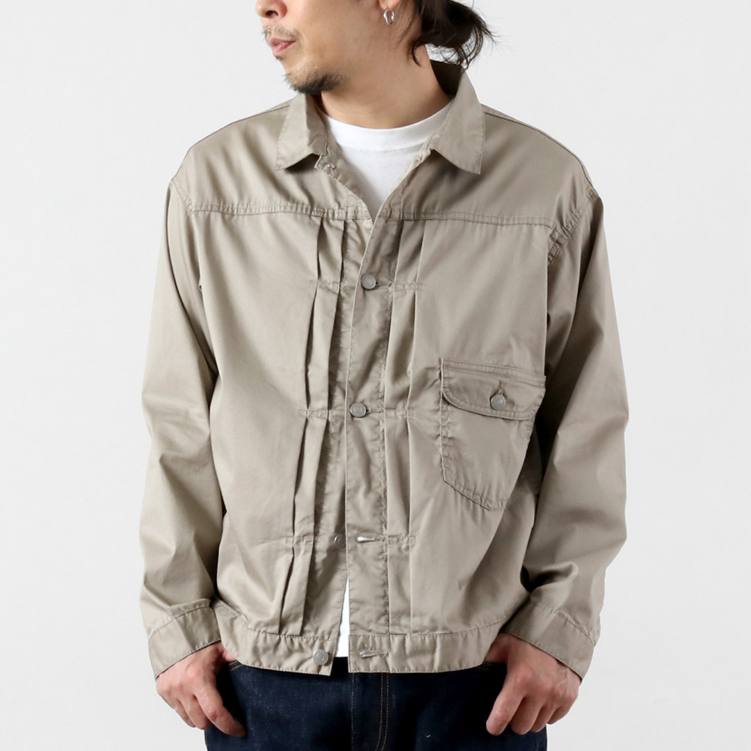 Blue refabric（ブルーリファブリック） 40sダンプ リビルド 1stタイプ トラッカージャケット 日本製 / ライトジャケット メンズ |  | 13