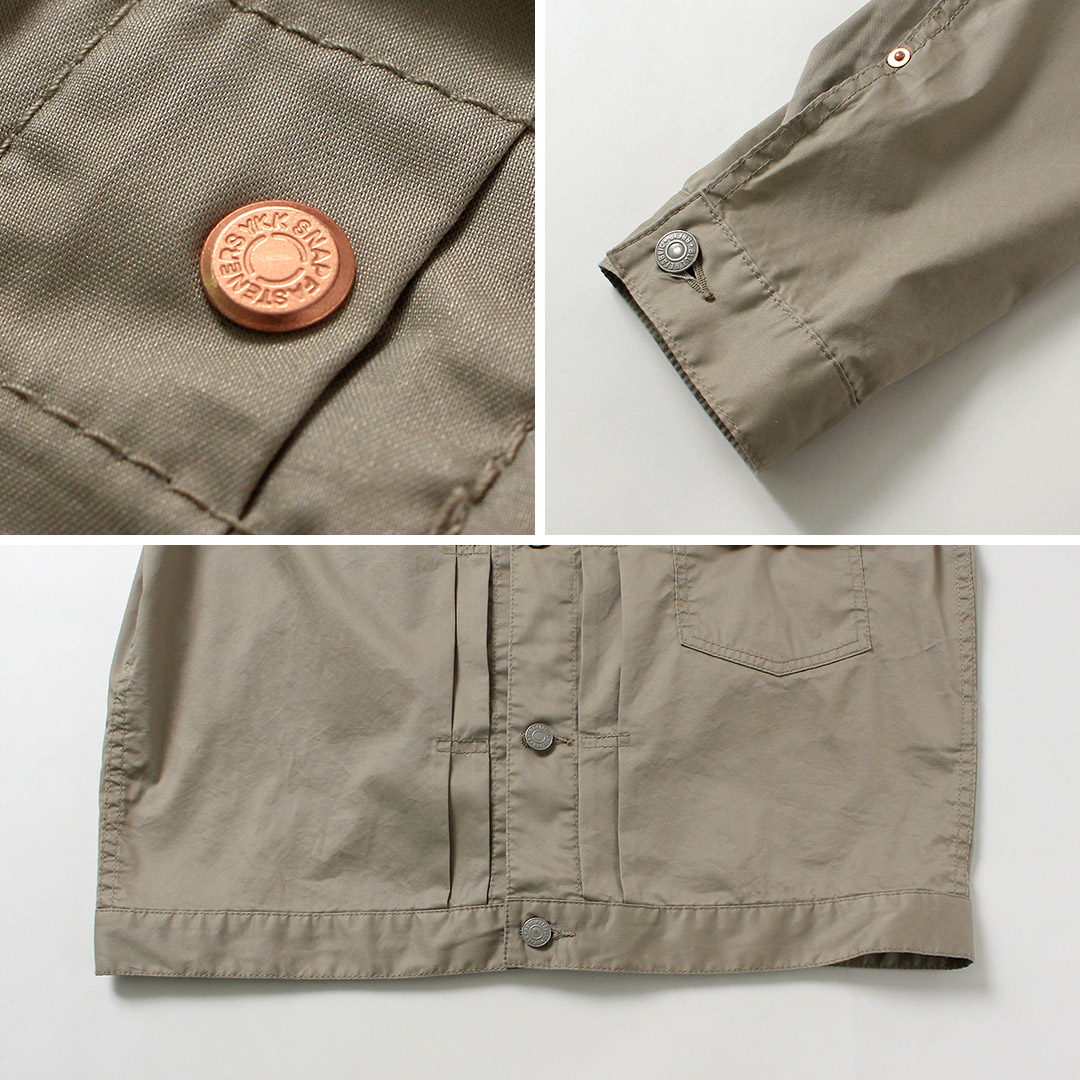 Blue refabric（ブルーリファブリック） 40sダンプ リビルド 1stタイプ トラッカージャケット 日本製 / ライトジャケット メンズ |  | 22