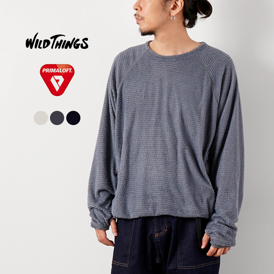 WILDTHINGS（ワイルドシングス） プリマロフト エボルブ ロングスリーブ Tシャツ / メンズ | 