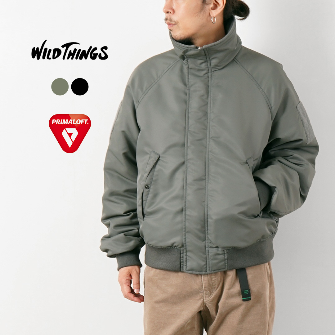 WILDTHINGS（ワイルドシングス） ニュー ボード ジャケット / メンズ 中綿 撥水 保温 軽量 | WILD THINGS