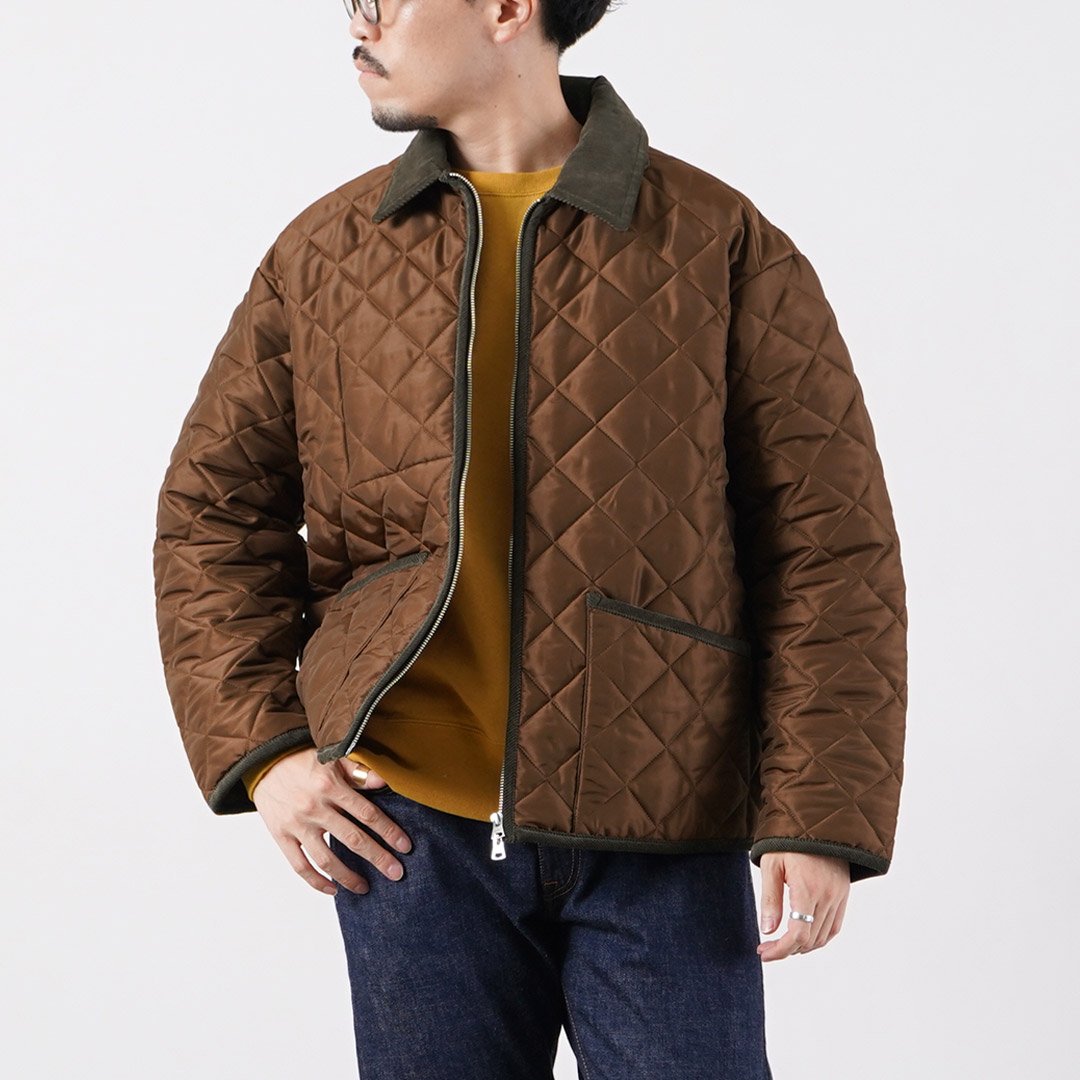 TRADITIONAL WEATHERWEAR（トラディショナル ウェザーウェア） ウェーバリー ショート ジップ ジャケット / メンズ キルティング | Traditional Weatherwear | 01