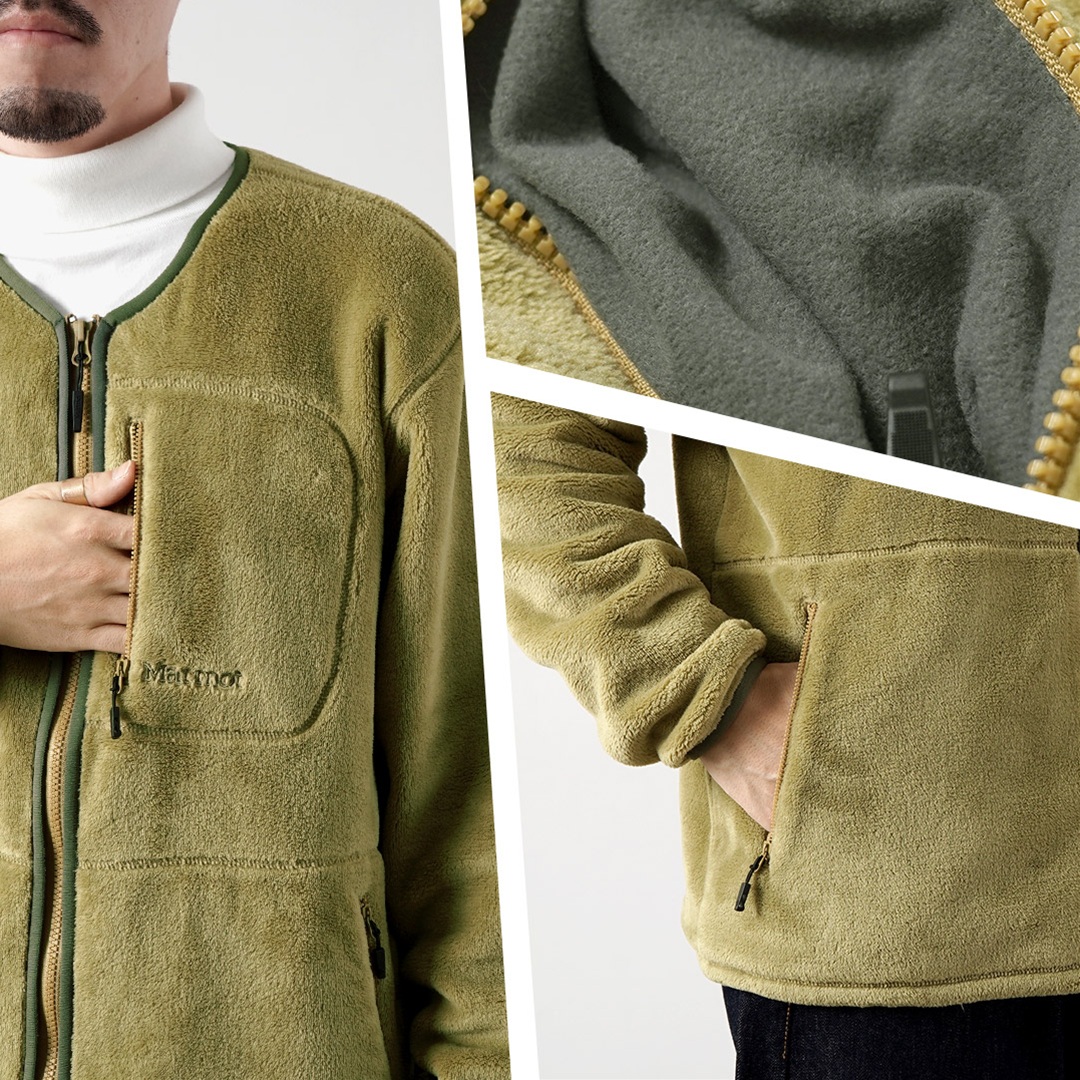 MARMOT（マーモット） トランス フリース カーディガン / メンズ ミドラー | Marmot | 13