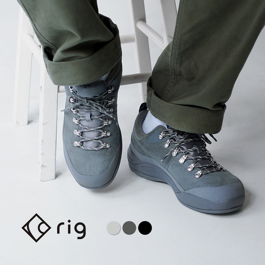 RIG FOOTWEAR（リグ フットウエア） ムワンバ アプローチシューズ / メンズ スニーカー 登山靴 防水 アウトドア リカバリーシューズ | rig