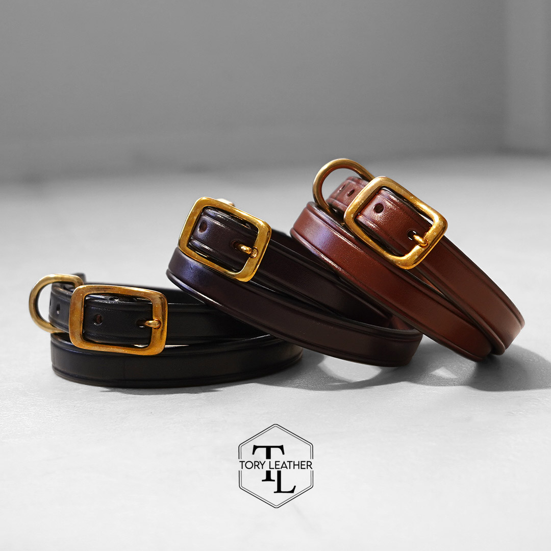TORY LEATHER（トリーレザー） ワイドプレーン クリーストベルト レザー アメリカ製 / メンズ |  | 07