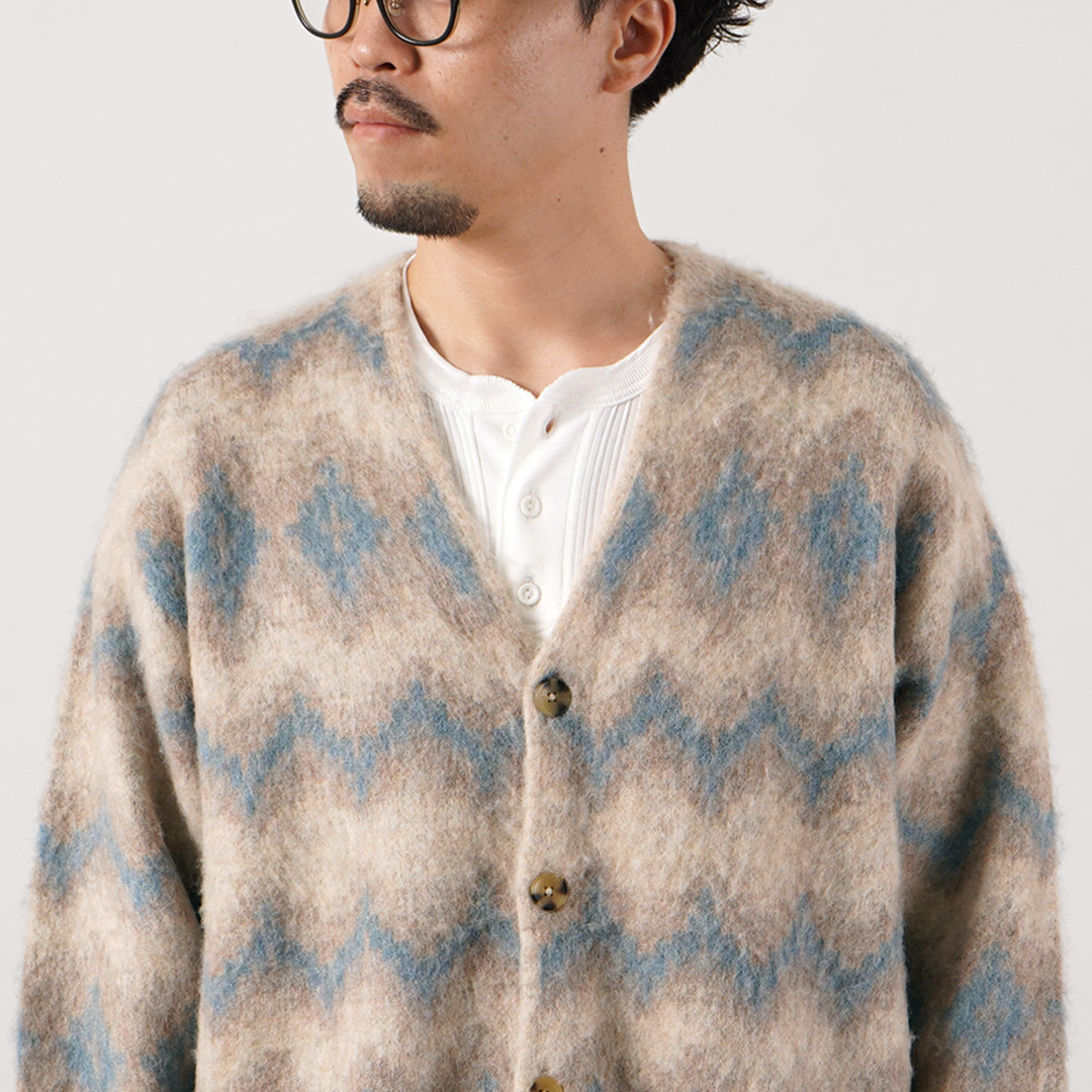 PENDLETON（ペンドルトン） モヘア シャギーニット カーディガン / メンズ 長袖 | PENDLETON | 10
